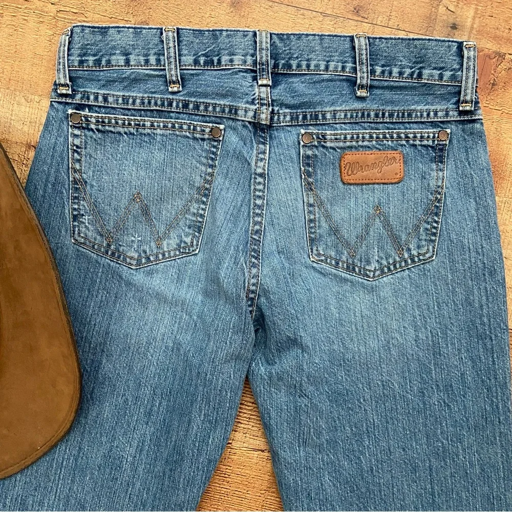 Wrangler RETRO SLIM Boot Jeans, Boot Cut MENS
